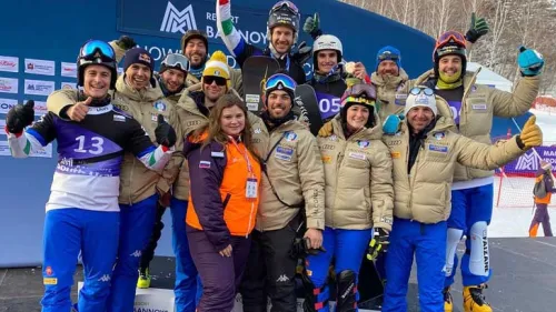 Trionfo totale per lo snowboard azzurro: doppietta Fischnaller-Felicetti nel gigante parallelo di Bannoye