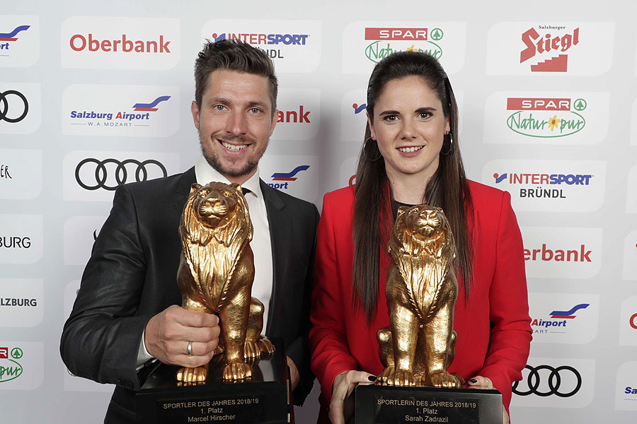 Marcel Hirscher premiato per la settima volta sportivo salisburghese dell'anno. Titolo sfiorato per papà Ferdinand