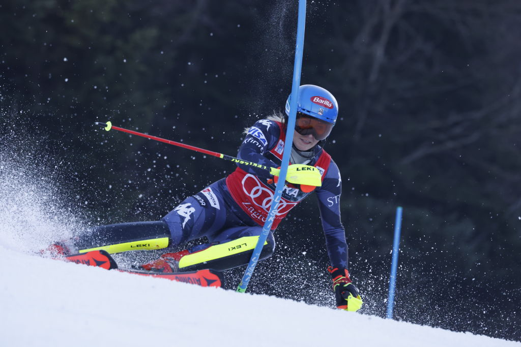 Anche nel 'pantano' di Zagabria davanti c'è Shiffrin: Mikaela perfetta nella 1^ manche, poi Swenn Larsson e Vlhova