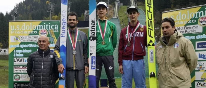 Tricolori di salto e combinata nordica, titoli a Bresadola, Costa, Runggaldier e Gianmoena