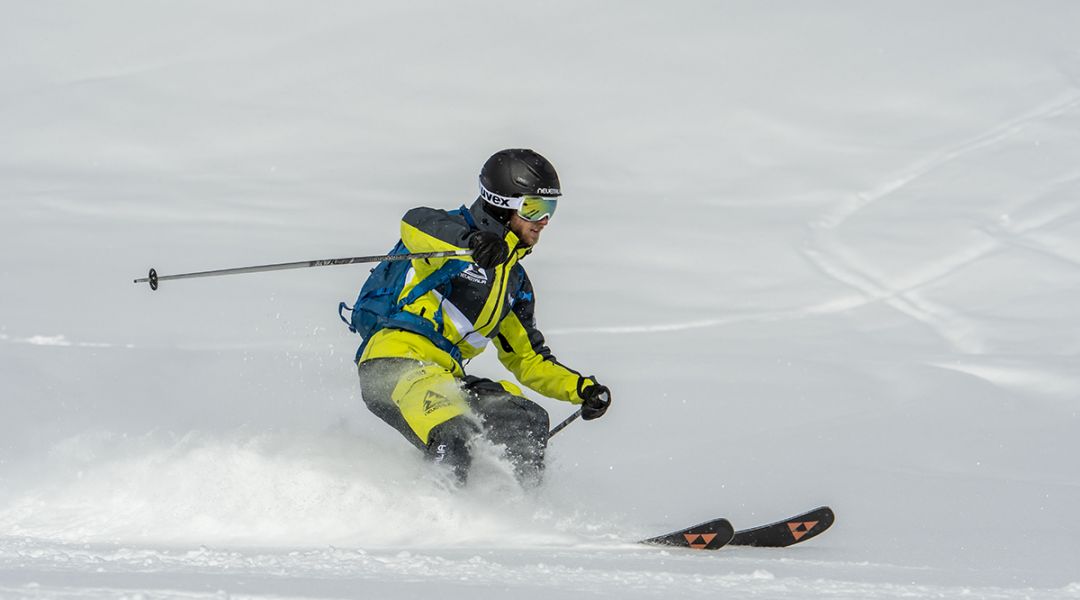 Luca Marchetti al test di Fischer Ranger 102  (2025)