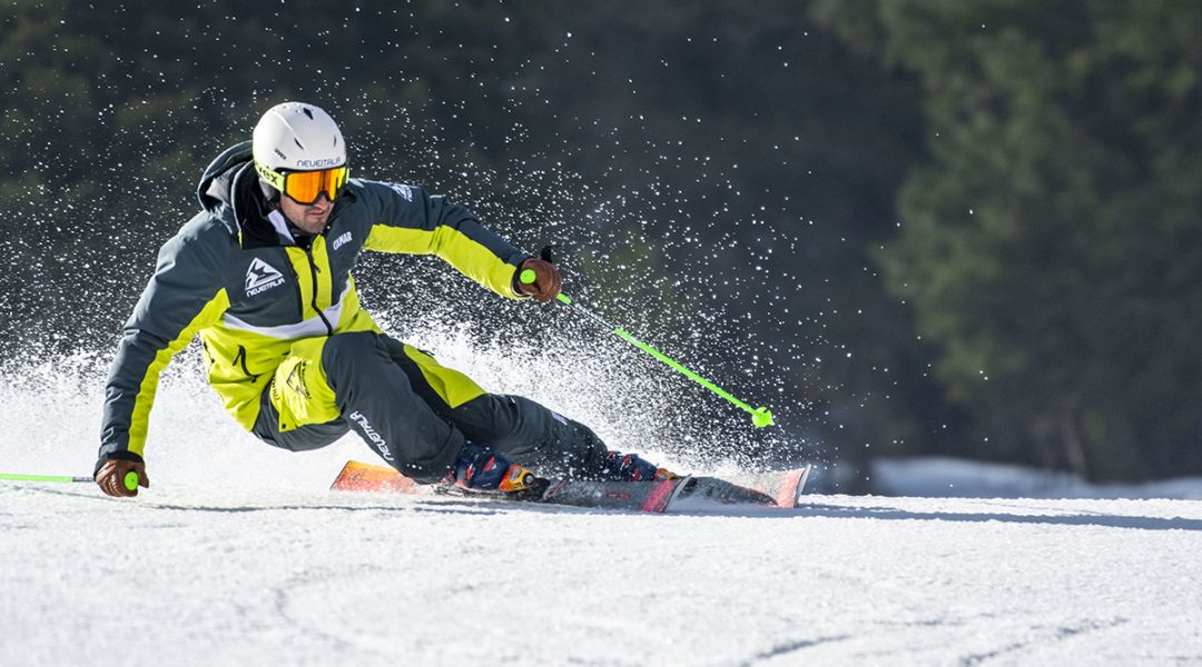 Andrea Mattasoglio al test di Lange RS 130 MV (2023)