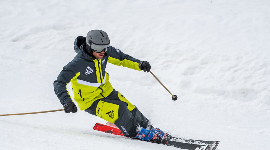 Federico Palmero al test di Nordica Dobermann SLR RB FDT (2023)