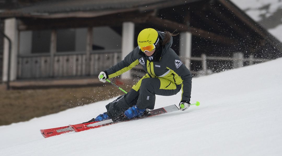 Isabel Anghilante al test di Atomic Redster G9 Revoshock S (2025)