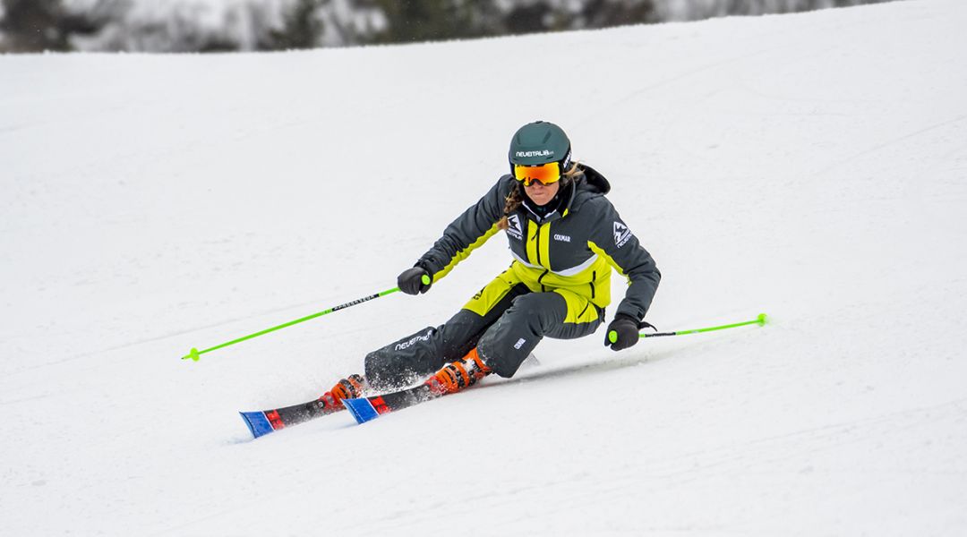 Valeria Poncet al test di Dynastar Speed Omeglass Master SL R22 (2023)