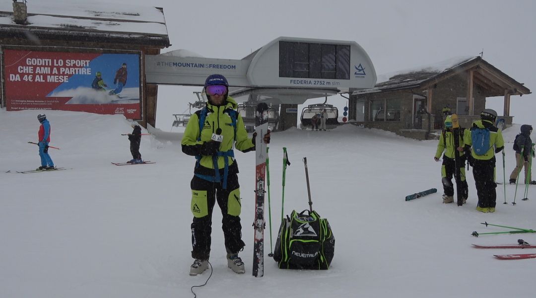 Luca Marchetti al test di Salomon MTN  80 Pro (2025)