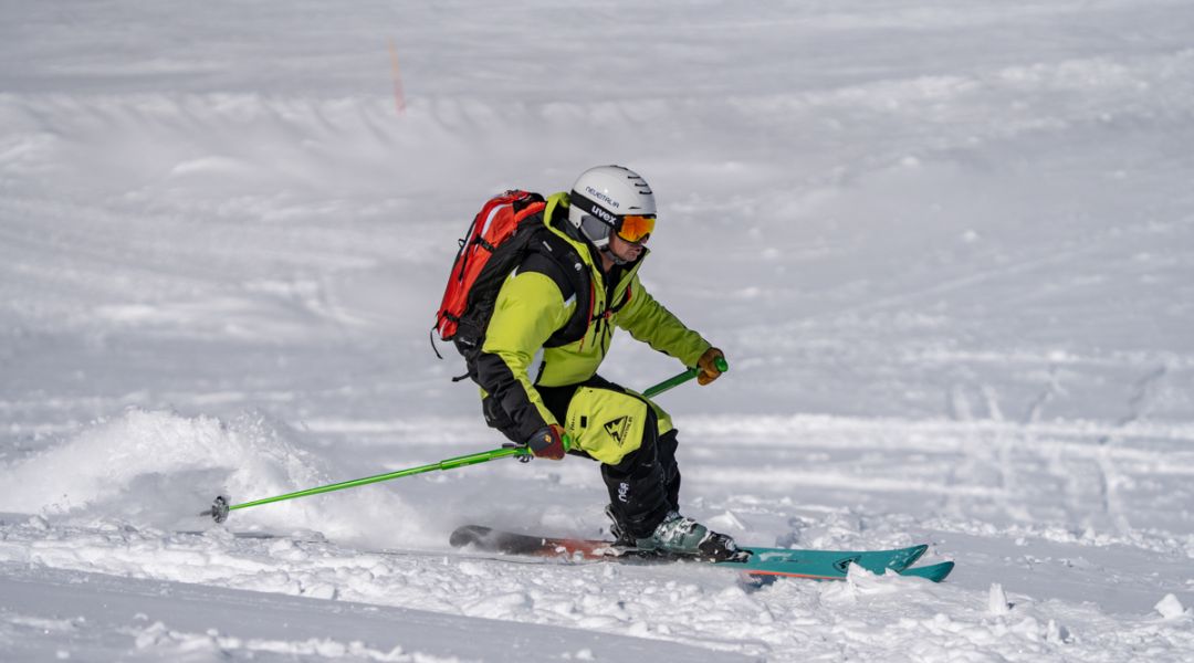 Matteo Lobrano al test di Rossignol Sender Free 110 (2025)