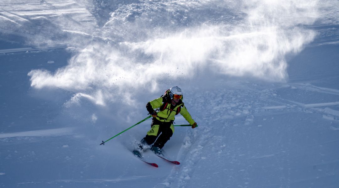 Matteo Lobrano al test di Blackcrows Camox (2025)