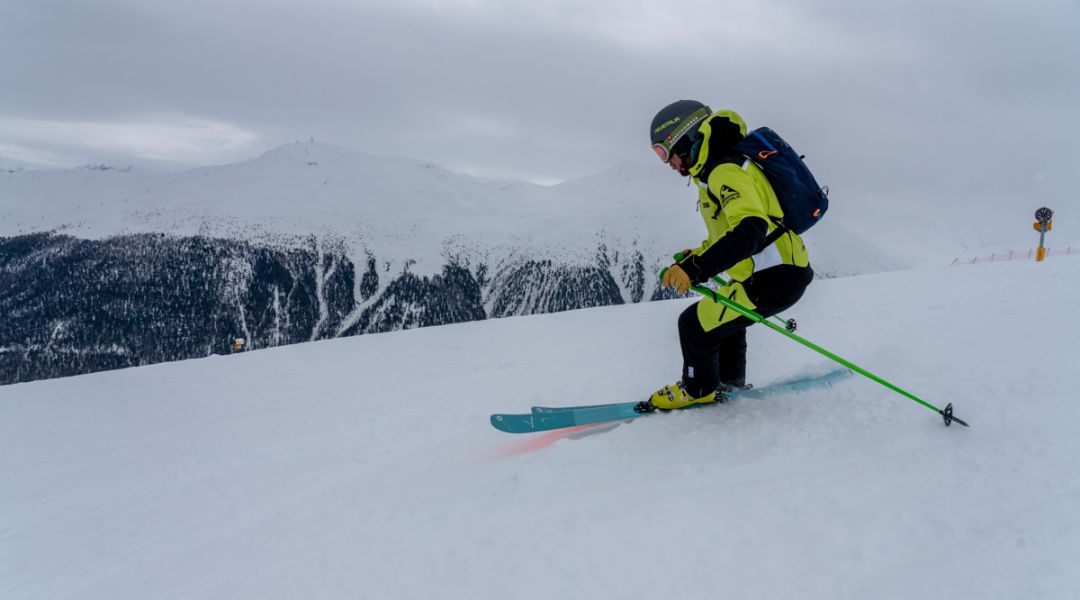 Andrea Ferrari al test di Blizzard Zero G95 W (2025)