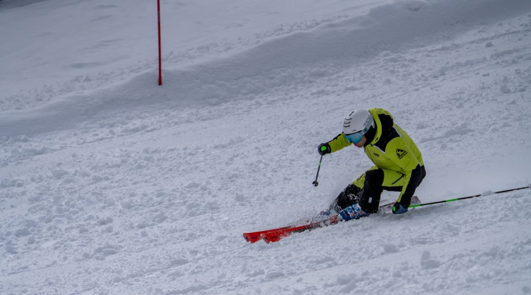 Matteo Garino al test di Atomic Redster G8 Revoshock C (2025)