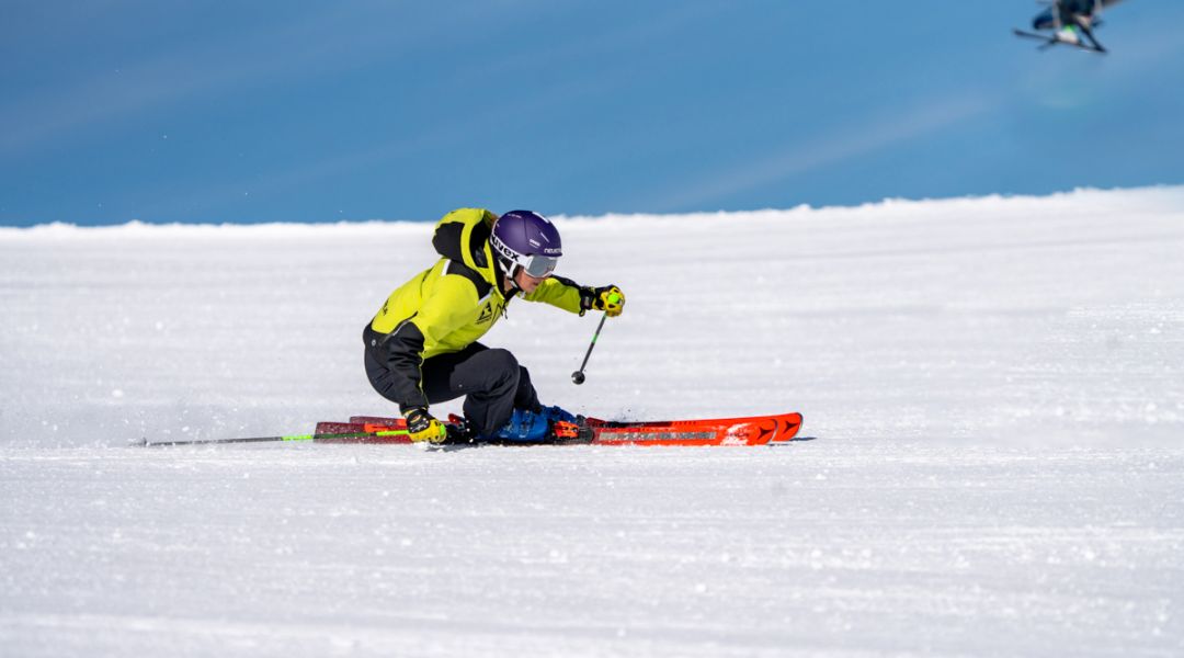 Giulia Antonucci al test di Atomic Redster G9 Revoshock S (2025)