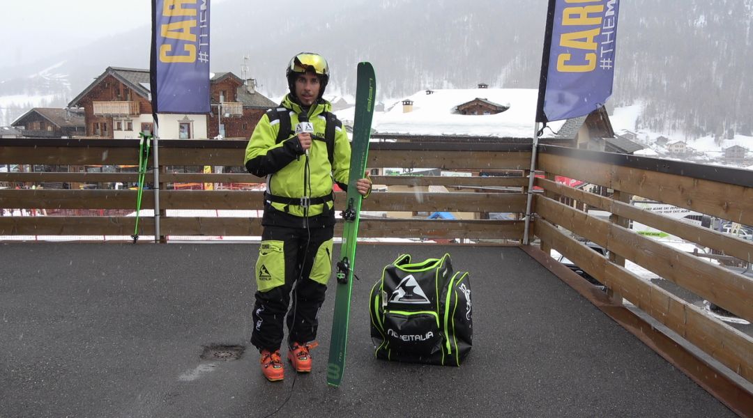 Leonardo Imbimbo al test di Elan Ripstick Tour 88 (2025)