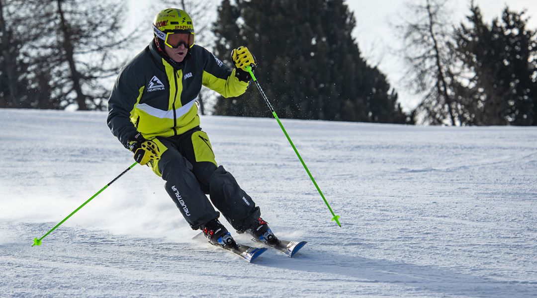 Fabio Della Vedova al test di Dynastar Speed Omeglass Master SL (Limited edition Clement Noel) (2023)