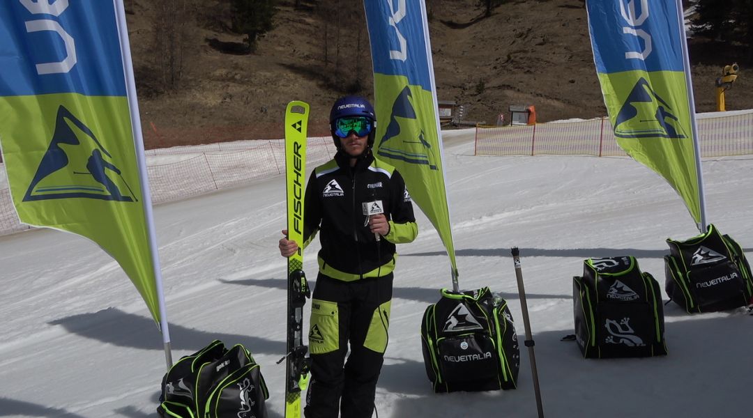 Jacopo Bonacorsi al test di Fischer RC4 Worldcup CT M-plate (2025)