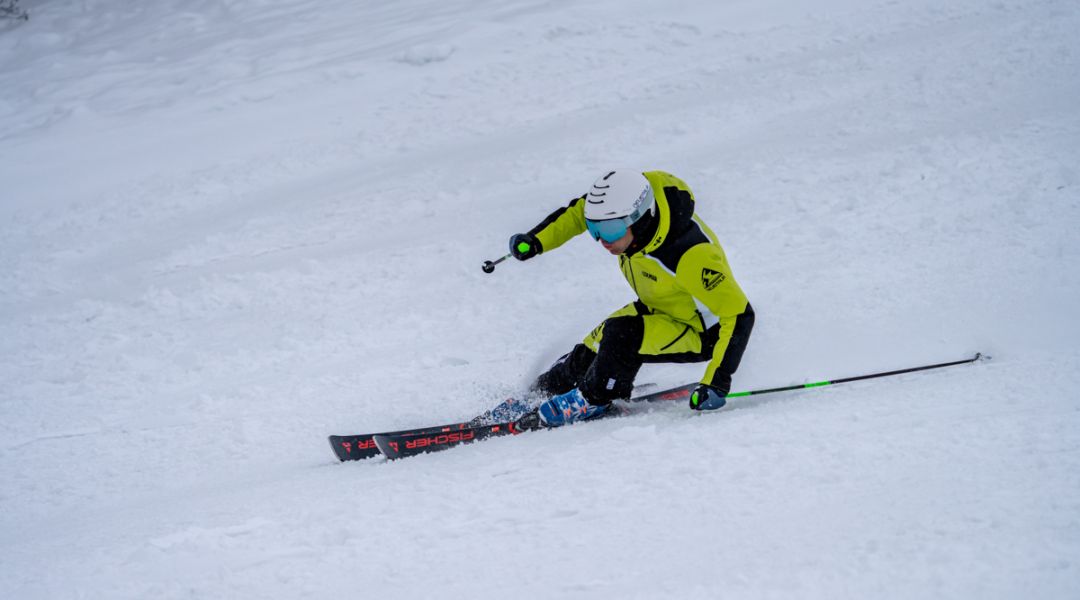 Matteo Garino al test di Fischer RC4 The Curv DTI (2024)