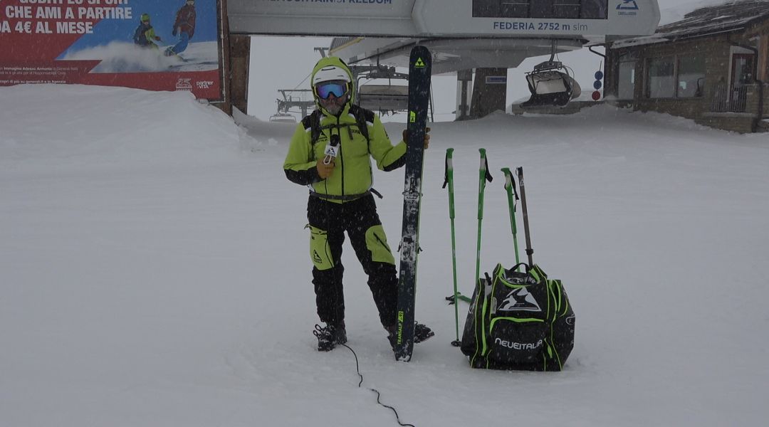 Franz Carrara al test di Fischer Transalp 92 CTI (2025)