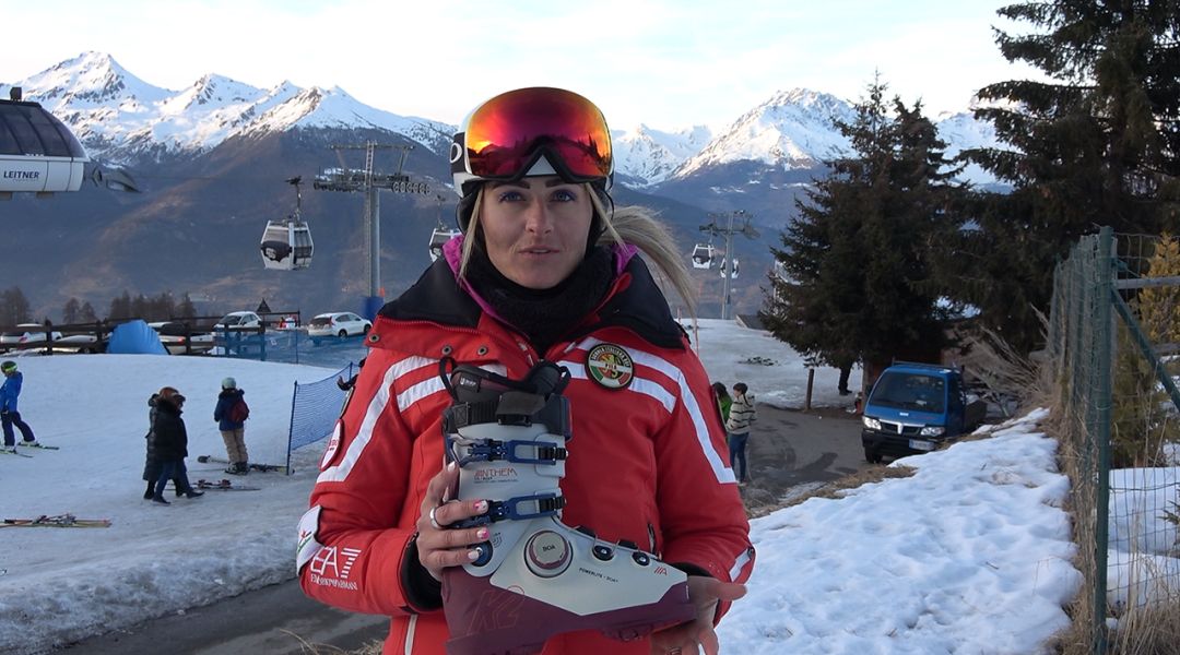 Alice Charret al test di K2 Anthem 115 BOA (2025)