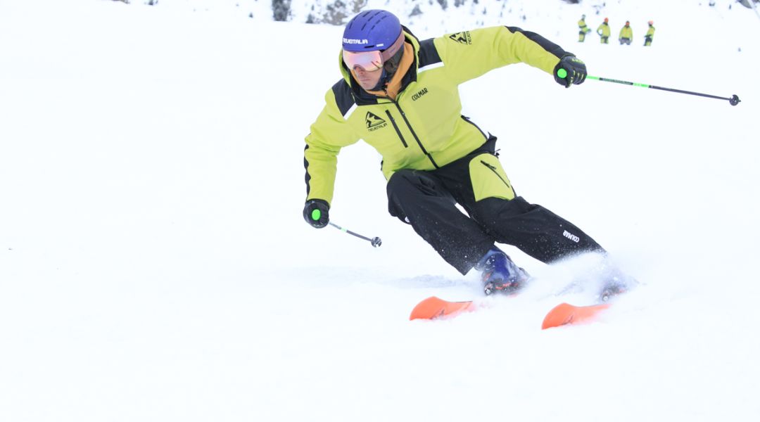 Federico Mezzavilla al test di Rossignol Forza 70+ Master (2025)