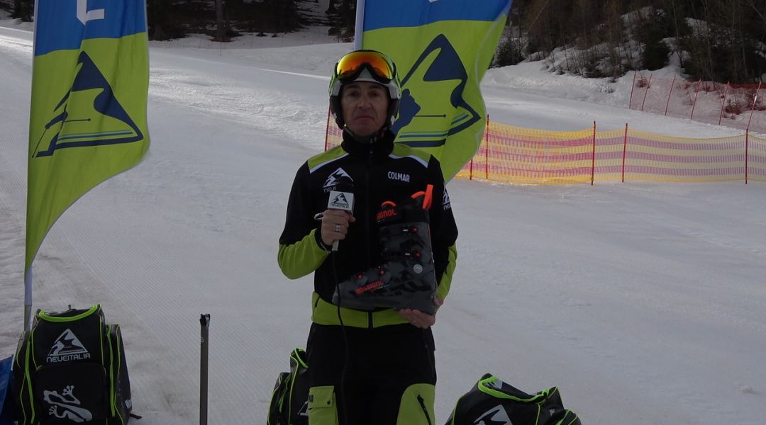 Andrea Odinotte al test di Rossignol Hero World Cup 110 Medium (2025)