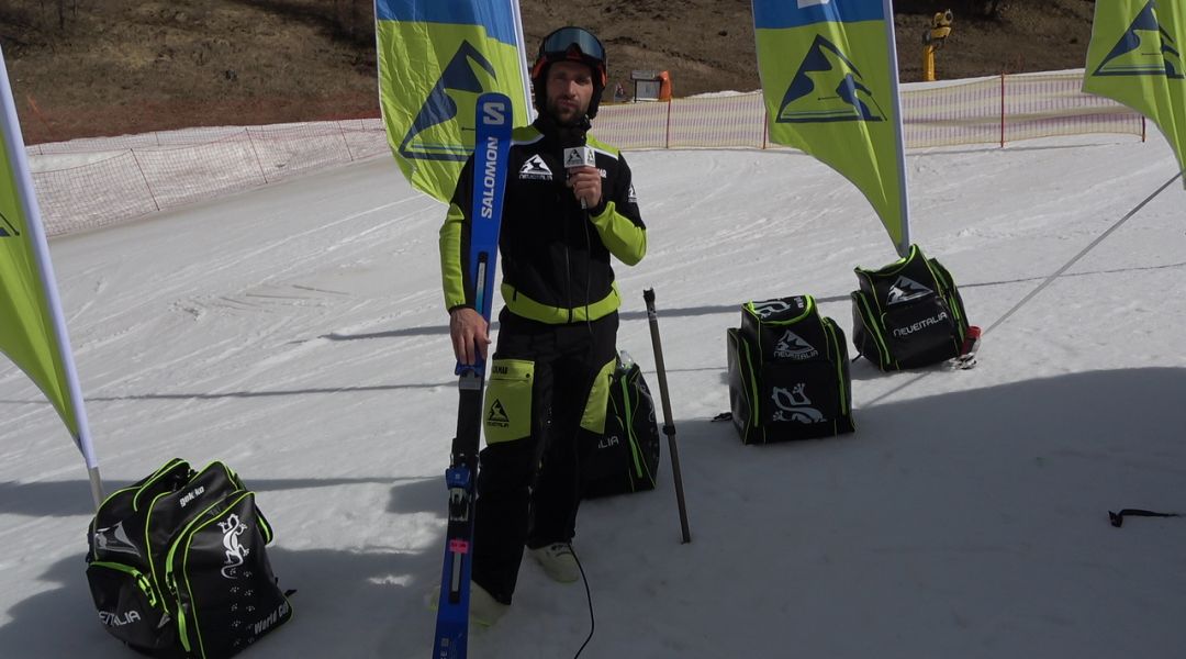 Gianluca Branciaroli al test di Salomon S/Race GS PRO (2025)