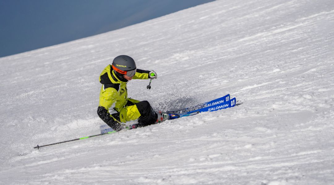 Marco Bigon al test di Salomon S/Race GS PRO (2025)