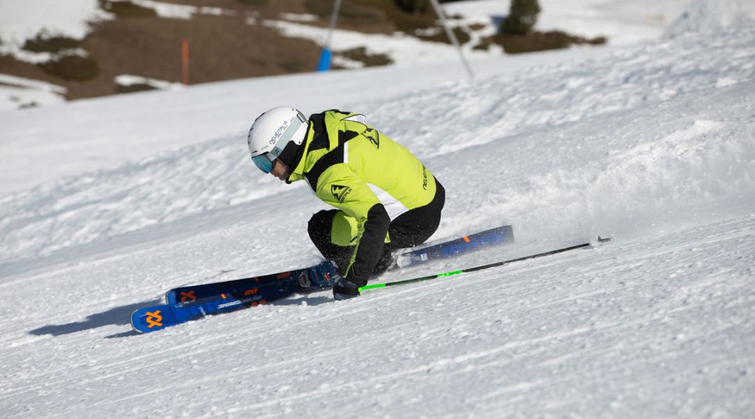 Matteo Garino al test di Volkl Peregrine 82 (2025)