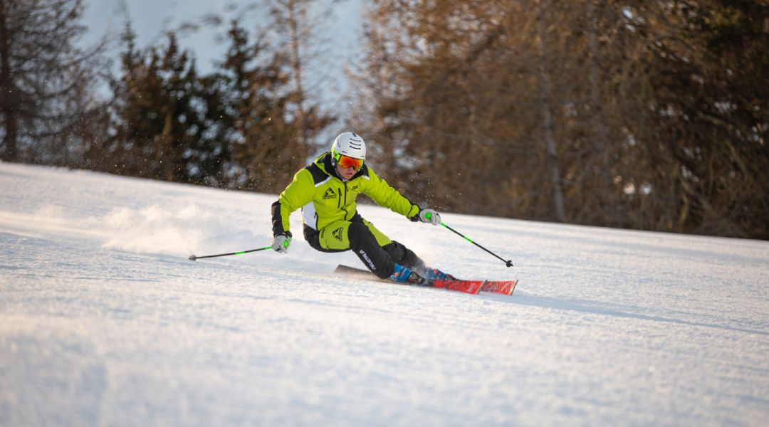 Federico Vietti al test di Volkl Racetiger GS Master (2025)