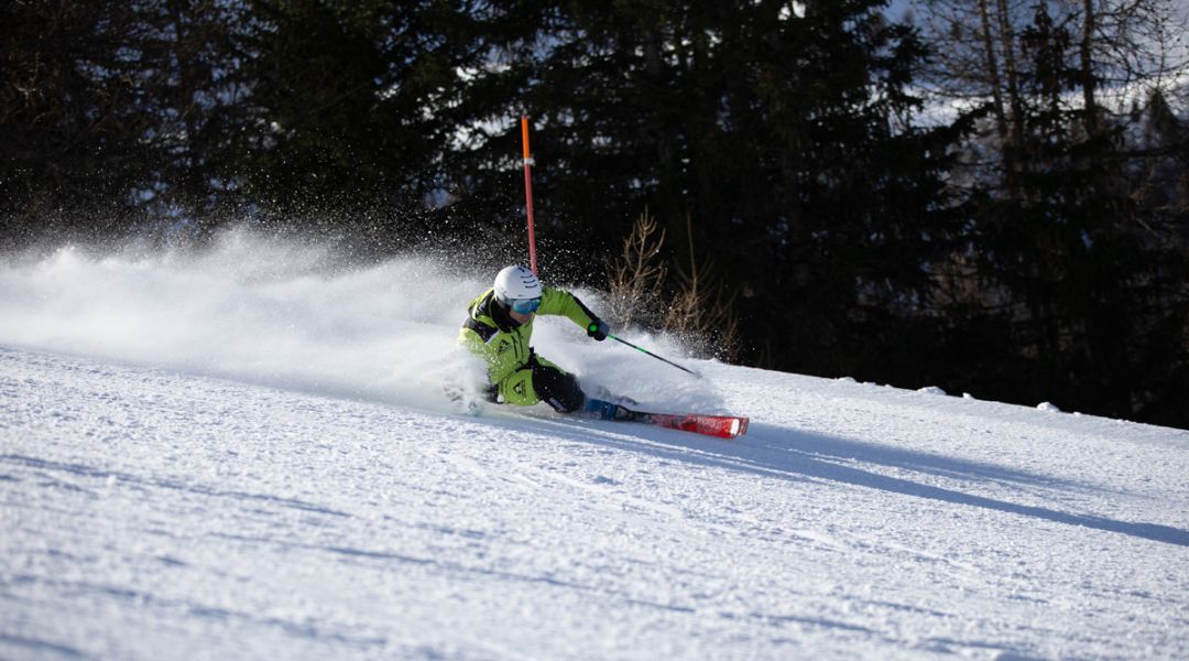 Matteo Garino al test di Volkl Racetiger GS Master (2025)