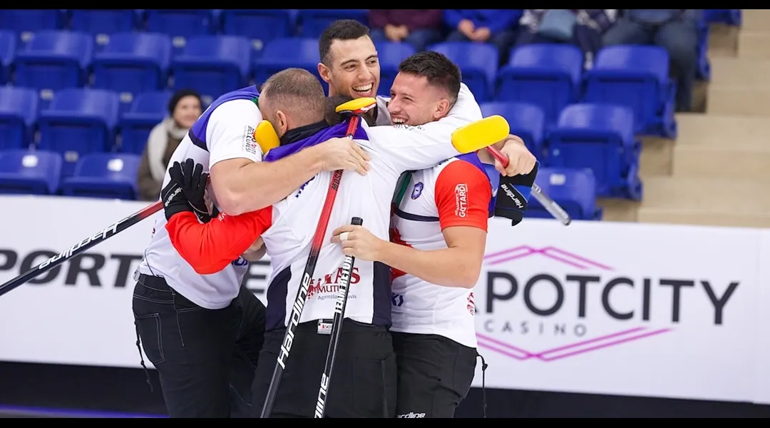 Grand Slam of Curling: leggendario Team Retornaz, arriva il terzo titolo consecutivo in un major