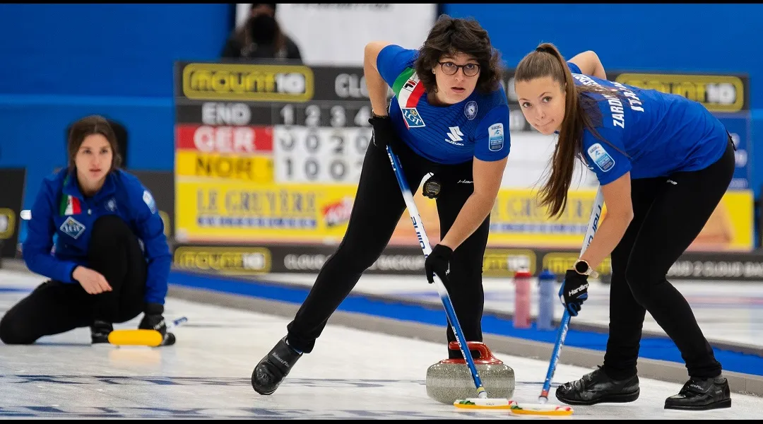 Constantini e compagne perdono due match di fila a Sandviken: il Mondiale dell'Italcurling si fa in salita