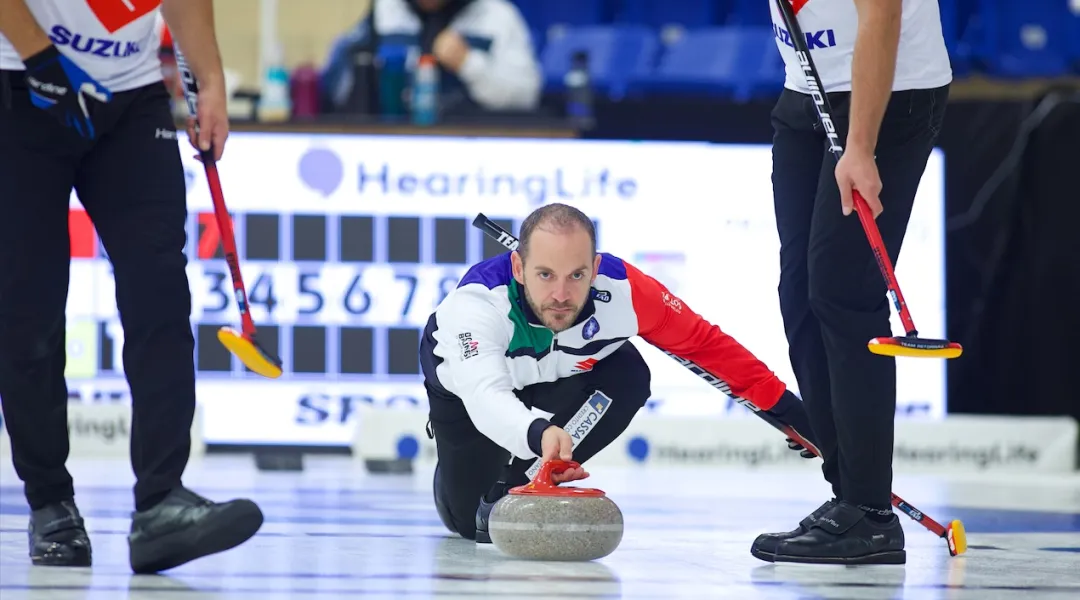 Grand Slam of Curling: inizia bene l'avventura in Canada per i team italiani con Retornaz e Constantini