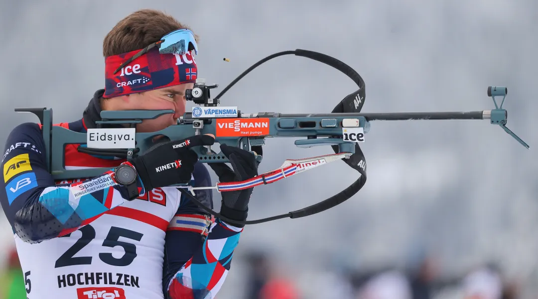 Biathlon: Vebjoern Soerum vince la 20 km di Ruhpolding, Giacomel è ventunesimo