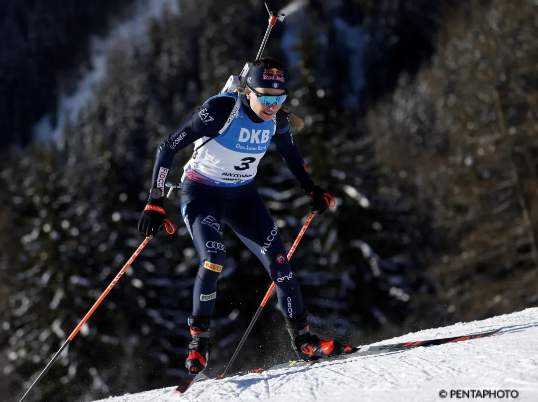 Biathlon: Wierer quarta a 2' dal podio nella Mass Start di Ruhpolding, vince Elvira Oeberg