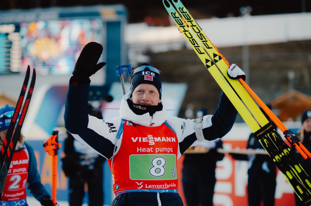 Mondiali Biathlon: la Norvegia si vendica sulla Francia nella Staffetta maschile, Italia quinto posto che vale