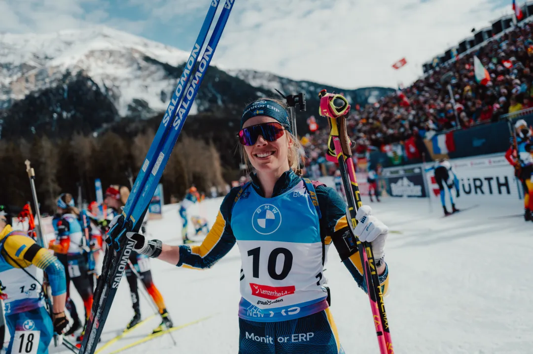 Mondiali Biathlon Lenzerheide: Elvira Oeberg vince la Mass Start finale, tredicesima Michela Carrara