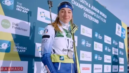 Biathlon: Carlotta Gautero è medaglia d'Argento nell'Individuale dei Mondiali Giovani