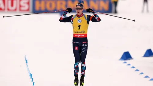 Johannes Boe dilaga a Anterselva e sono 6 consecutive, Giacomel dodicesimo