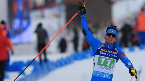 Biathlon: Giacomel scatenato ad Anterselva, è terzo nella Sprint con due errori