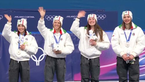 La gioia infinita della ragazze d'Argento dello Short Track: 'E' tutto un sogno bellissimo'