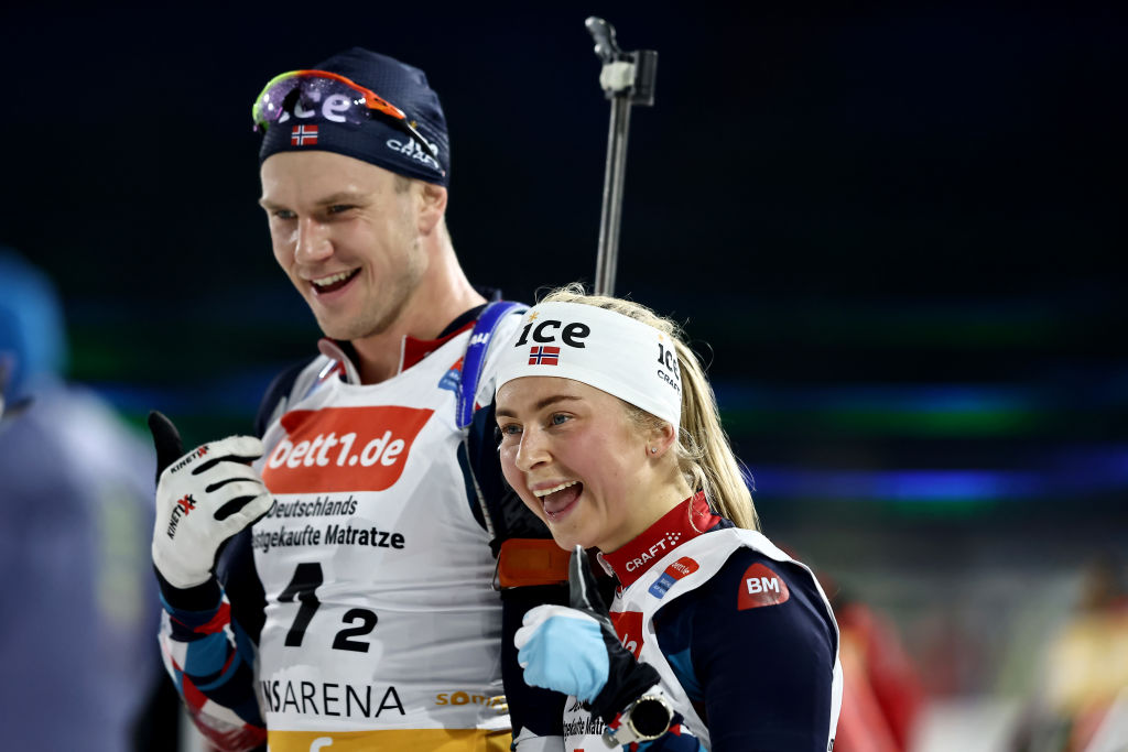 Biathlon: Christiansen e Tandrevold vincono la Single Mixed di Pokljuka, Italia undicesima