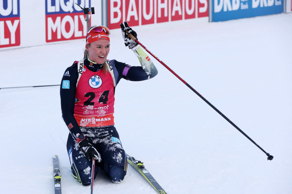 Biathlon: Denise Herrmann trionfa nella Sprint mondiale di Oberhof, Vittozzi 5° a 20 secondi dal Bronzo