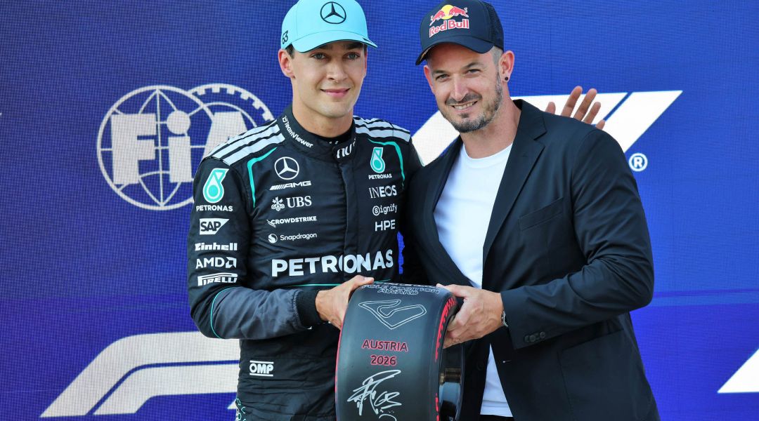 Russell beffa le Ferrari al Red Bull Ring, a premiare il britannico per la pole c'è... Dominik Paris!