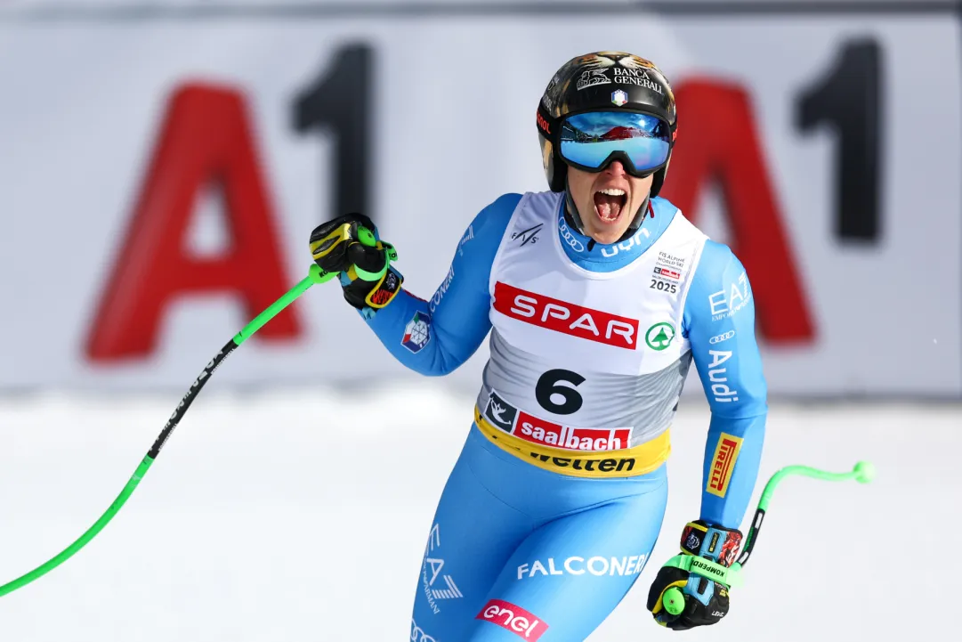 A 14 anni dal primo di Garmisch, c'è ancora Brignone sul podio mondiale: 'Sono felice così, ho dato il massimo'