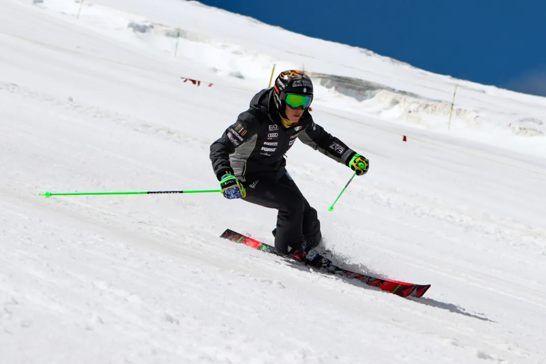 Brignone e Bassino, concluso con il sorriso il raduno di Cervinia dove anche Franzoni... sgasa