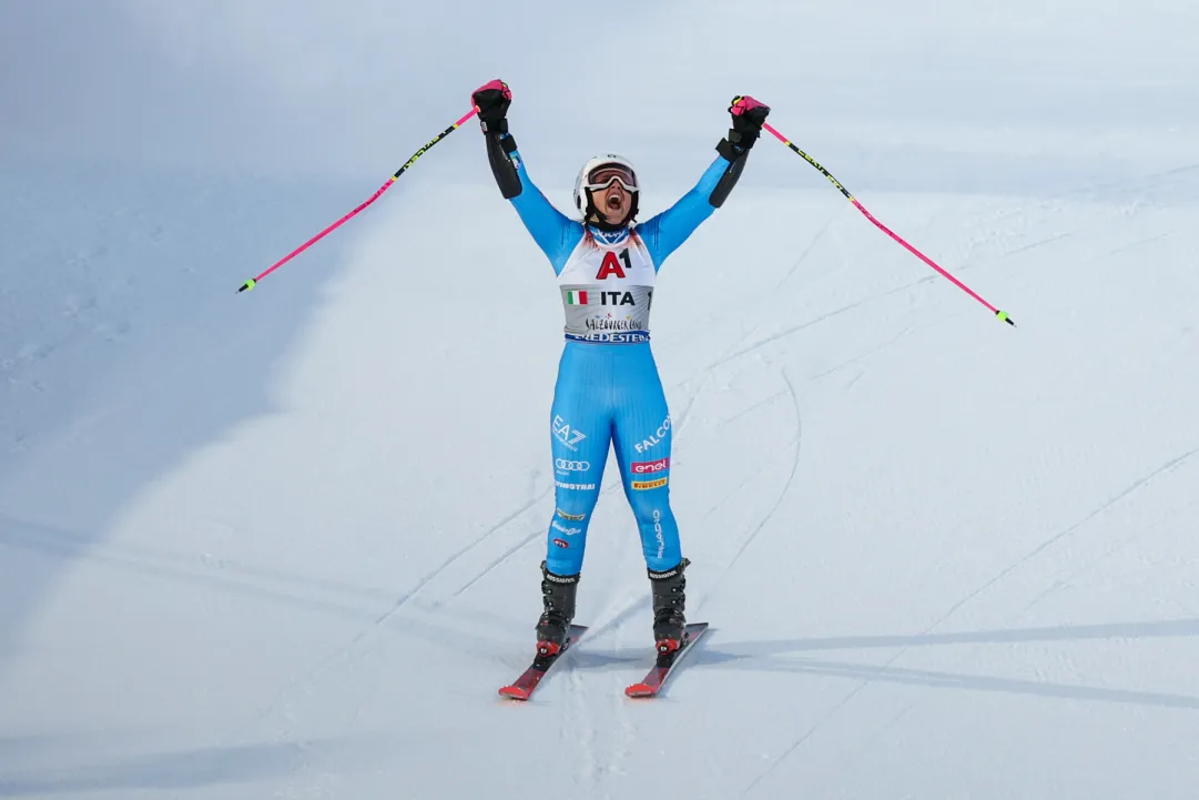 Lara, Giorgia, Alex, Pippo... sì! E' urlo Italia nel team event, Saalbach 2025 comincia alla grande per gli azzurri