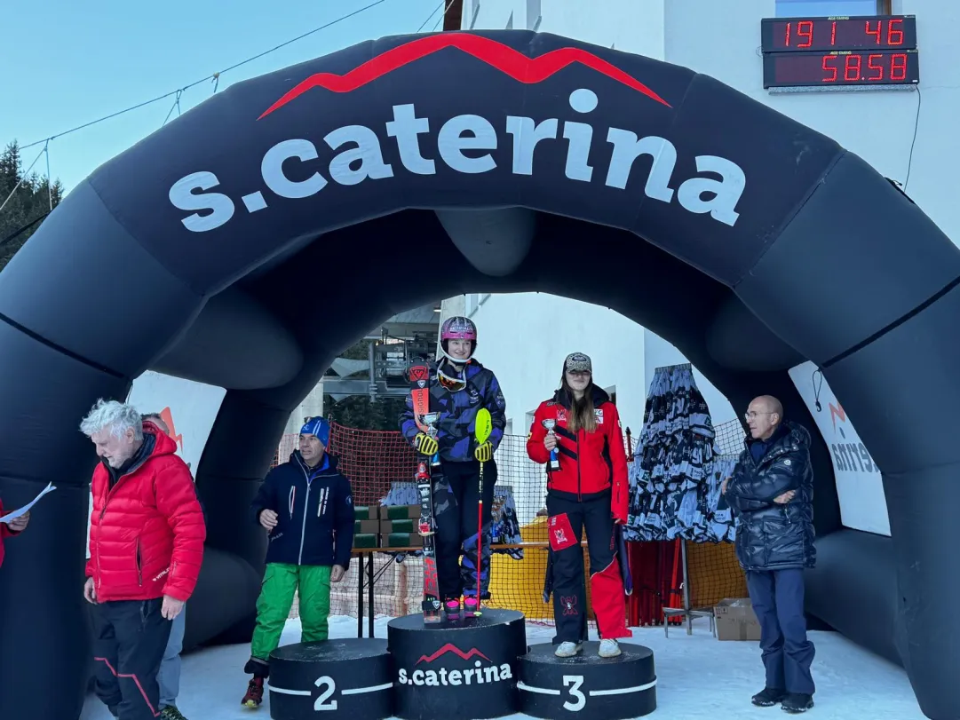 Con Amigoni e Canova è festa del Radici Group nei giganti di Santa Caterina Valfurva