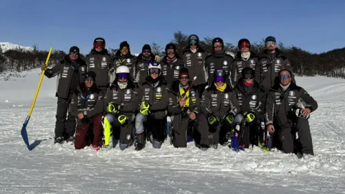 Rientrano da Ushuaia i ragazzi del team Coppa Europa. Blardone: 'Ottimo lavoro tra gigante e slalom'