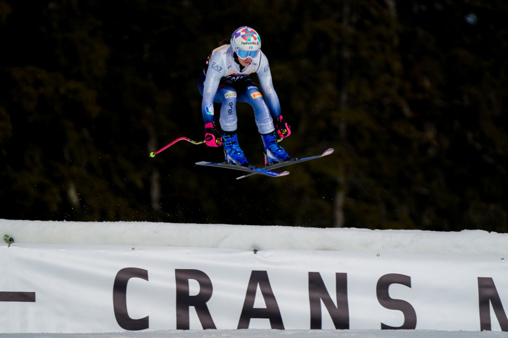 Bassino, un incanto sul Mont Lachaux: Marta rinasce a Crans-Montana, che trionfo in discesa