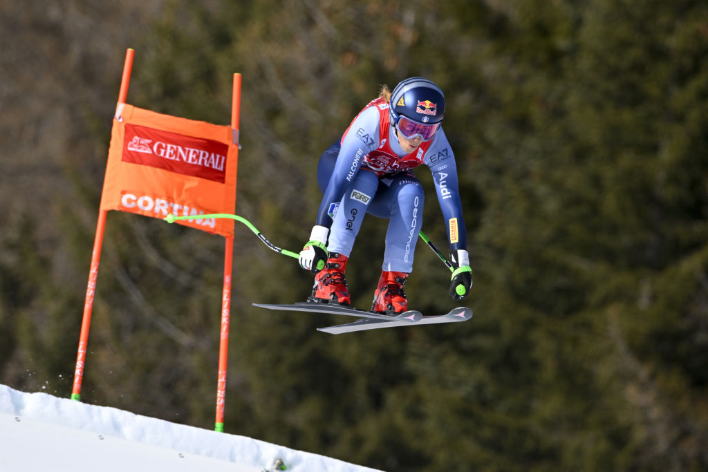 Cortina, la discesa della paura è di Venier su Gut-Behrami e il duo Goggia-Ager. Si teme per Shiffrin