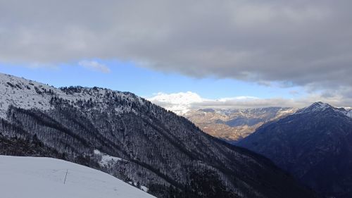 Veduta sul Monte Rosa